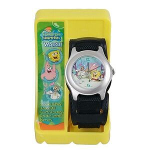 SpongeBob Squarepants Analog Wristwatch Nickelodeon 2002 Rare Y2k
